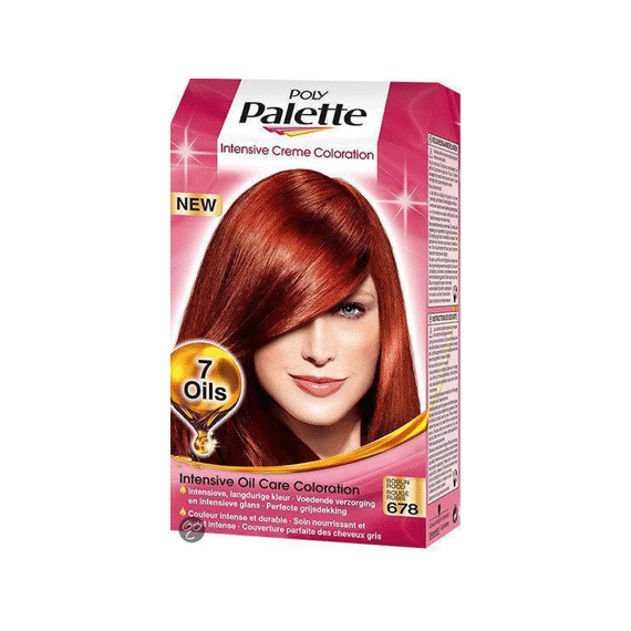 Poly Palette Haarkleuring 678 Robijn Rood