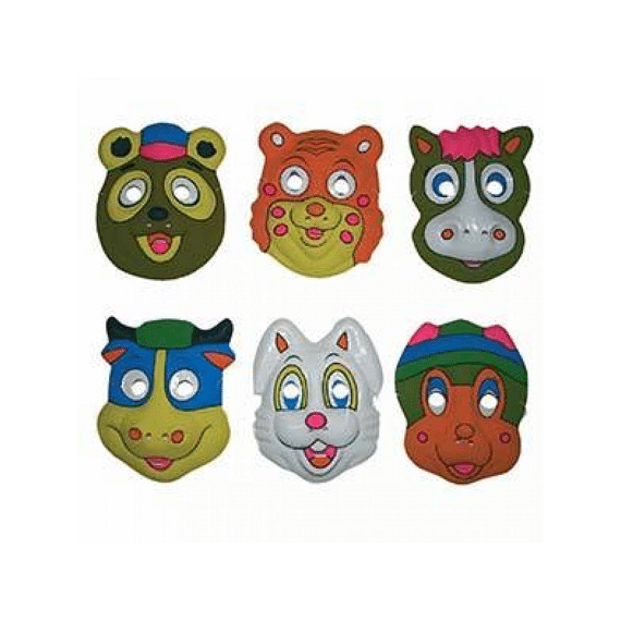 Masker Dieren 6 Ass.