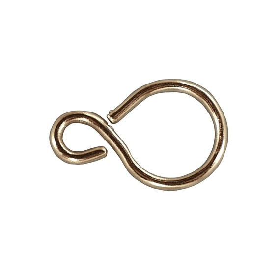 S-haken(5) Mess.vernik.2x26mm