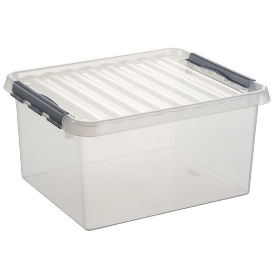 Q-Line Opbergbox Xl 36L Transparant