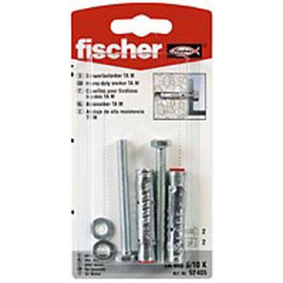 Fischer Zb Ta M6 S/10 K Stalen Ank