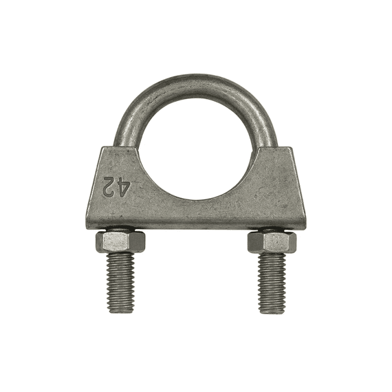 Uitlaatklem Verzinkt M8x45mm