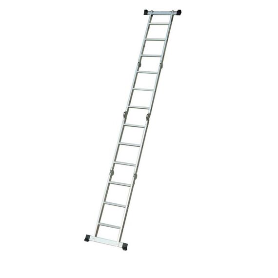 Plooiladder Met Stabil 12Tr+2 Dekplaten