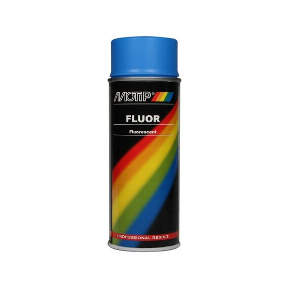 Motip Fluorescerende Lak Blauw 400 Ml