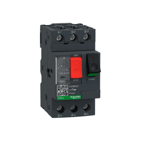 Motorbeveiliger 0.16-0.25 Amp