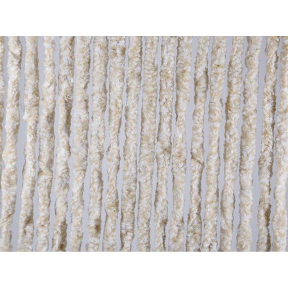 Deurgordijn Fluweel 100X220 Cm Beige Wit