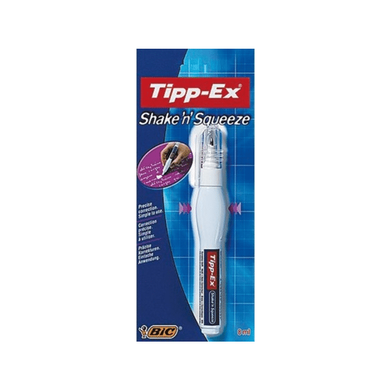 Tipp-Ex Correctiepen Shake 'N Squeeze 8Ml 1 Stuk