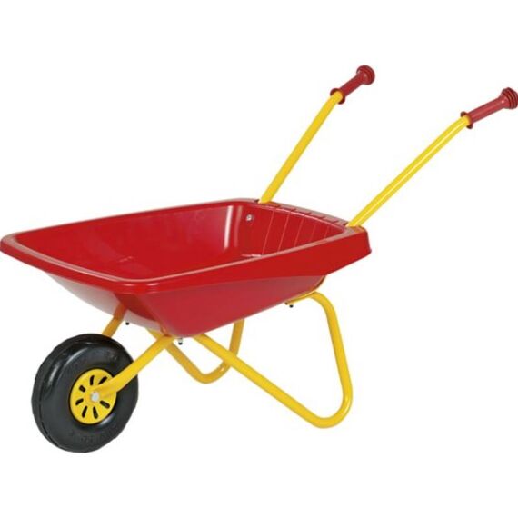 Rolly Toys Metalen Kruiwagen Kunststof Rood/Geel