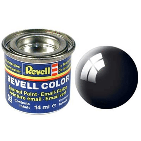 Revell Verf Zwart Glanzend 14Ml