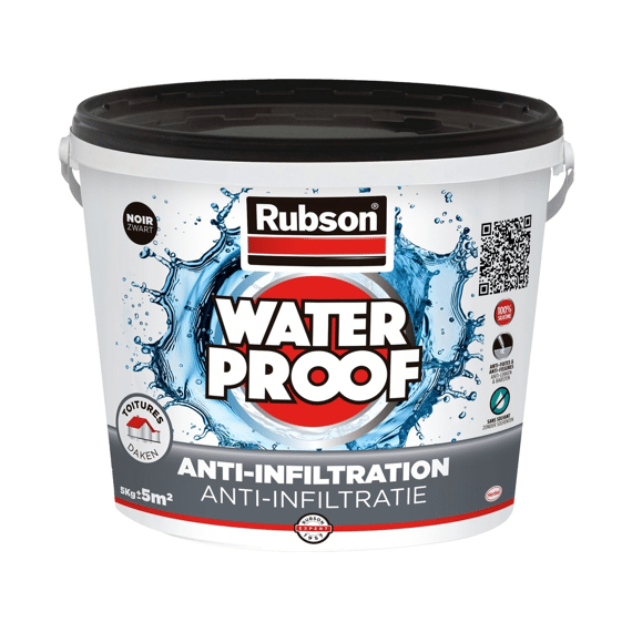 RUBSON Silicon'Rub zwart 5kg