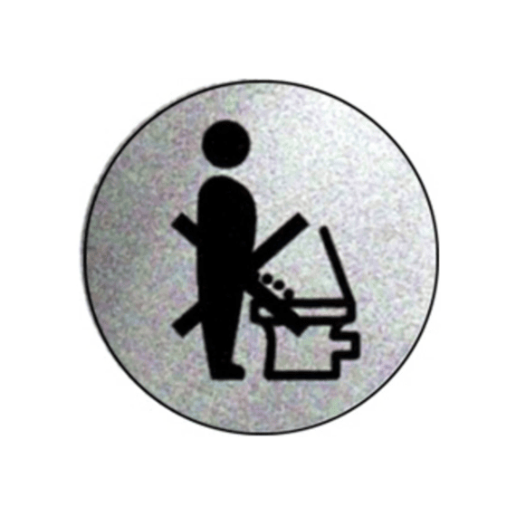 Pictogram Neerzitten Aub. Alu Dia75