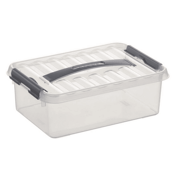 Q-line/multibox 6 Ltr Transp/metaal