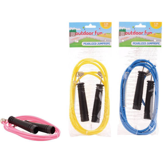 Parelmoer Springtouw 2.20 Meter Assortiment Prijs Per Stuk