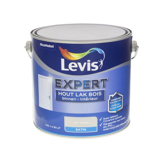 Levis Expert Houtlak Binnen Satin 2,5L Rijm