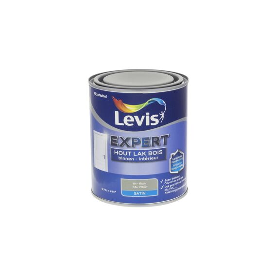 Levis Expert Houtlak Binnen Satin 0,75L Tin