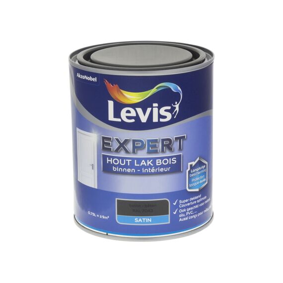 Levis Expert Houtlak Binnen Satin 0,75L Beton