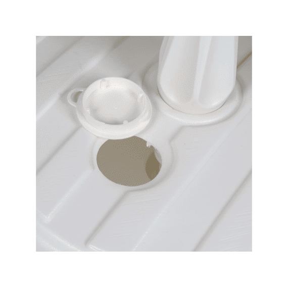 Eda Buiten Parasolvoet Dia 44cm Wit