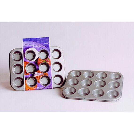 Patisse Silver Mini-Muffin Antikl. 12 Delig