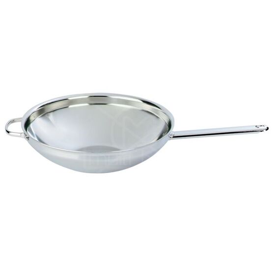 Grote Wok Met Steel 32Cm