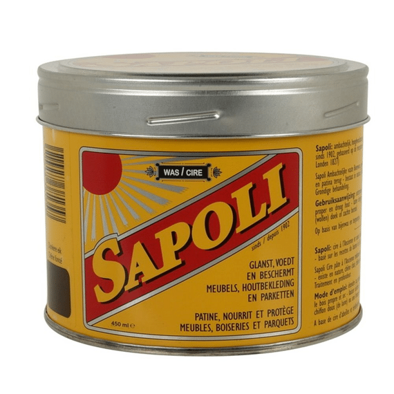 Sapoli Vaste Boenwas Licht Eiken 450Ml