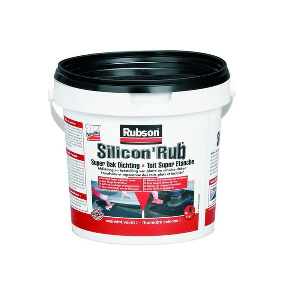 RUBSON Silicon'Rub zwart 1kg