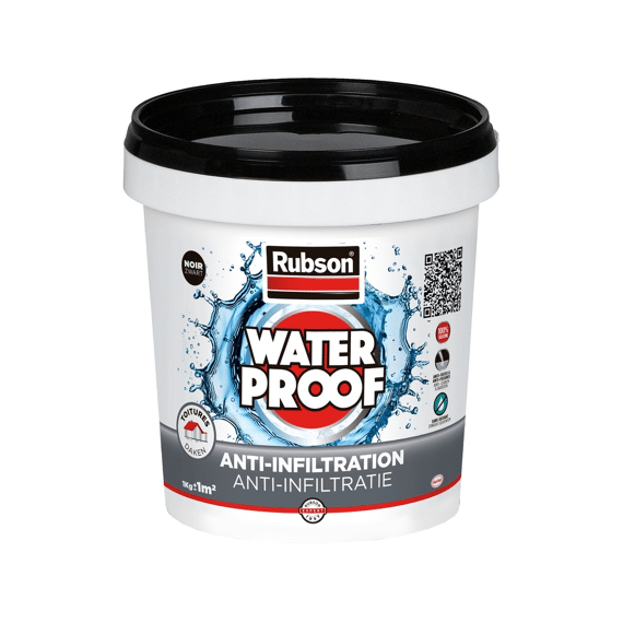 RUBSON Silicon'Rub zwart 1kg