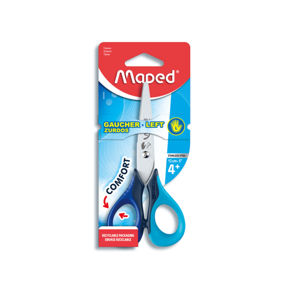 Maped Schaar Sensoft Linksh. 13Cm