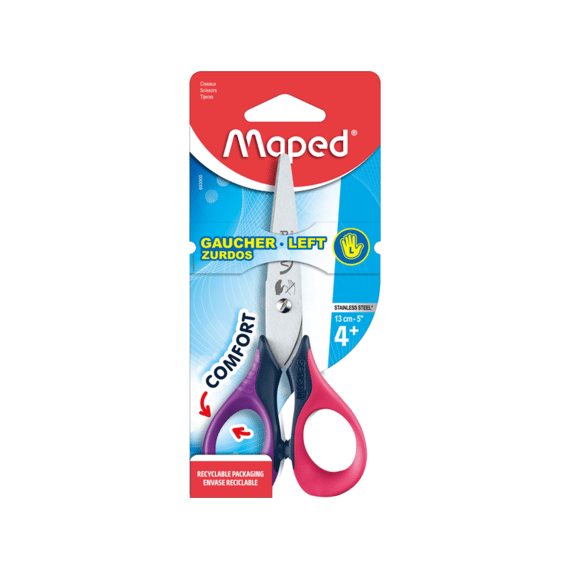 Maped Schaar Sensoft Linksh. 13Cm