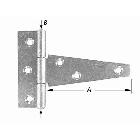 Kruishengsels Licht Verzinkt 120Mm