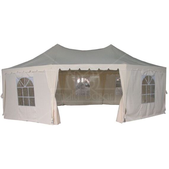 Paviljoen Pagode Incl 5 Zijkanten 6.8M Beige