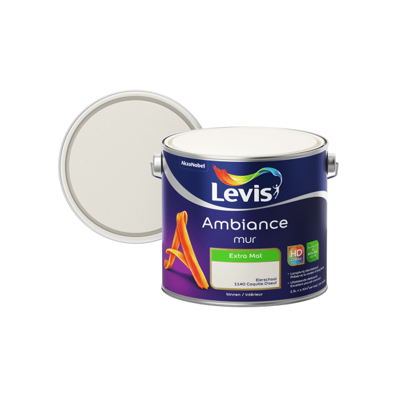 Levis Ambiance mur extra mat 2,5L 1140