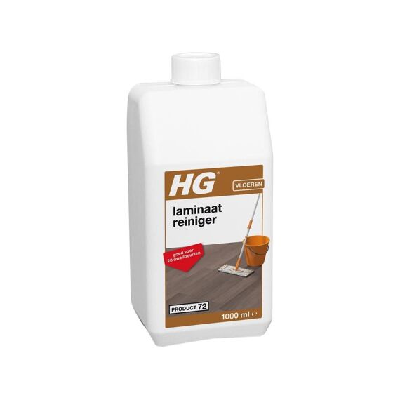 Hg Vloerreiniger Laminaat Streeploos Zonder Glans 1L