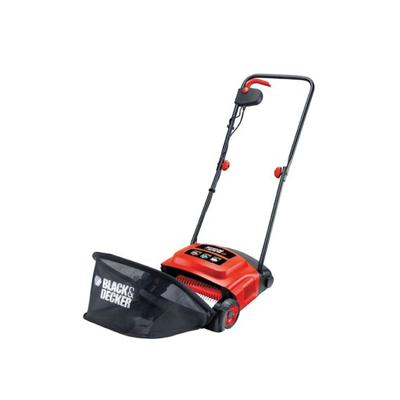 Black+Decker Verticuteerder 600W Centr. Hoogte