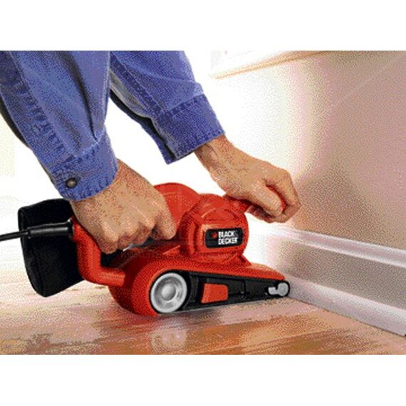 Black+Decker Bandschuurmachine 720W 75X475Mm