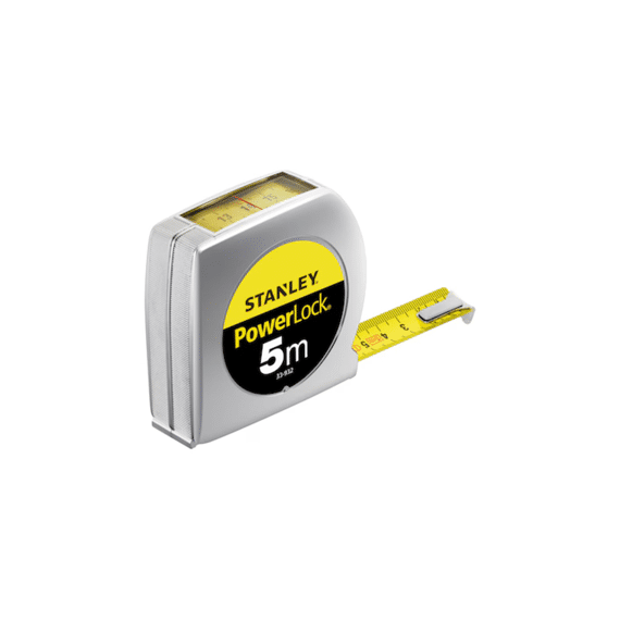 Stanley Rolmeter Powerlock 5m + Venster