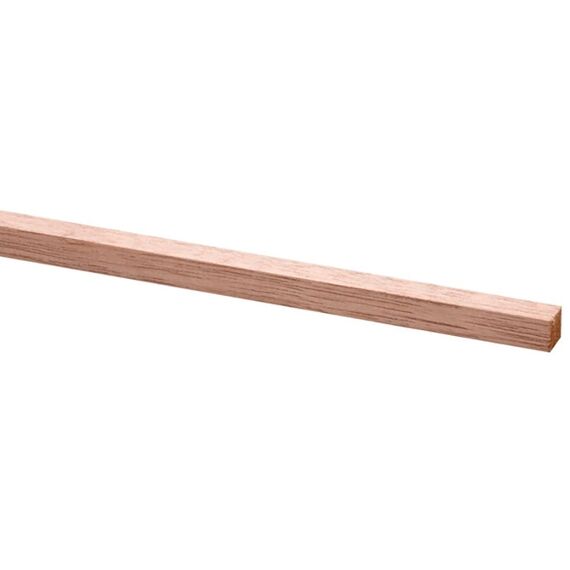 Schaaflat Hardhout 12X12Mm 210Cm