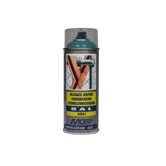 Motip Industrial Ral 5021 Water Blauw 400 Ml