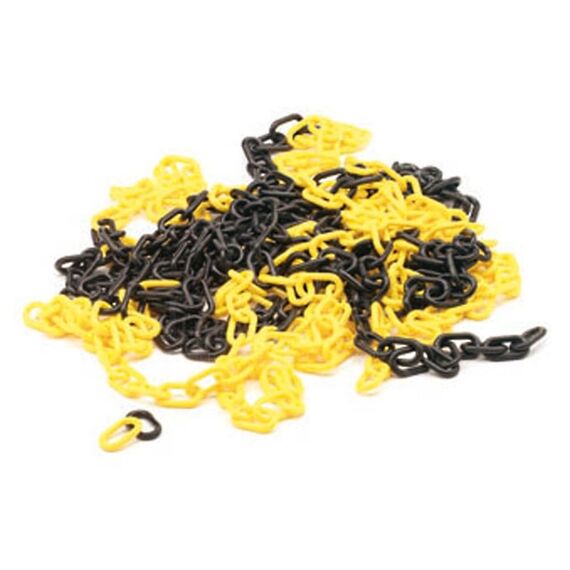 Geel/zwarte ketting 10m