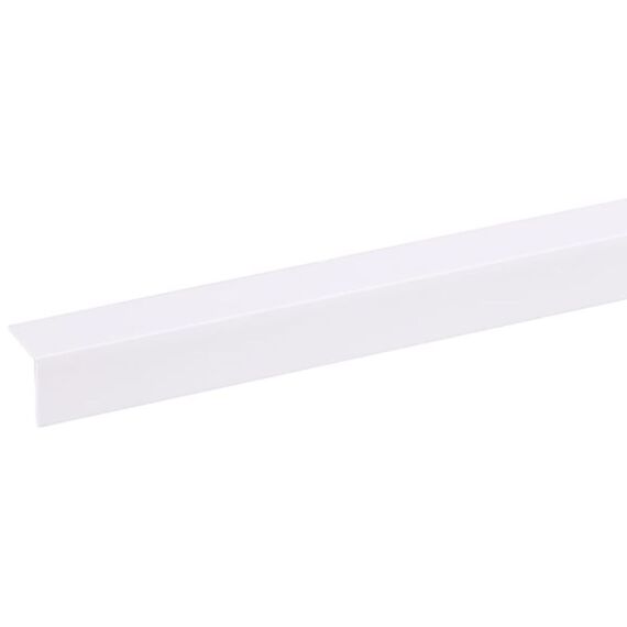 Hoekprofiel Kunststof 20X20Mm Wit 260Cm