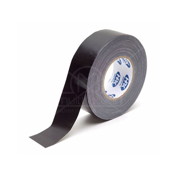 Motip Cloth Tape Zwart 50Mm 50M