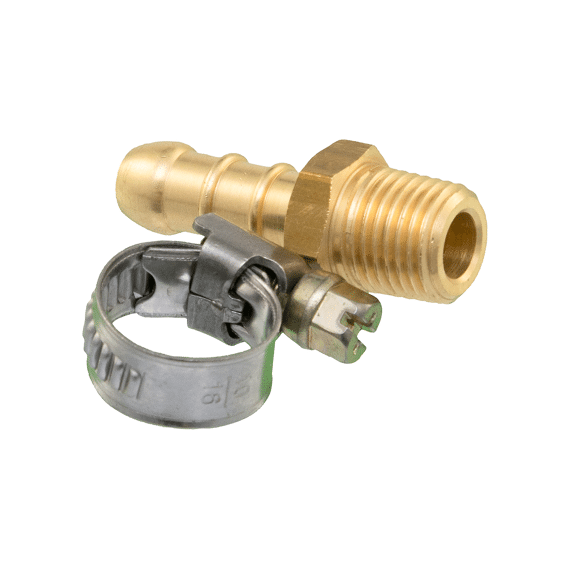 Levica Slangnippel 1/4 M Spanband