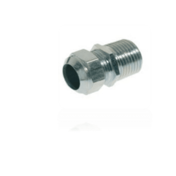 Verzinkte Klemkoppel Recht 1/2 22