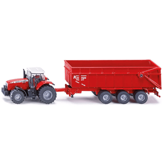 Siku 1844 Massey Ferguson Tractor With Trailer