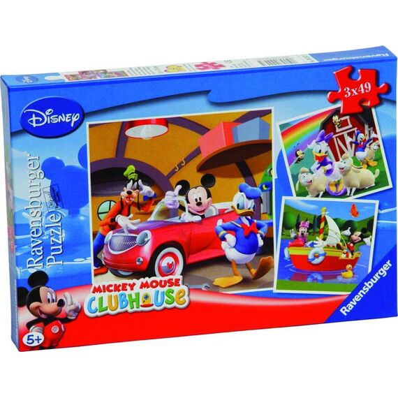 Ravensburger Puzzel 3X49 Stuks Iedereen Houdt Van Mickey