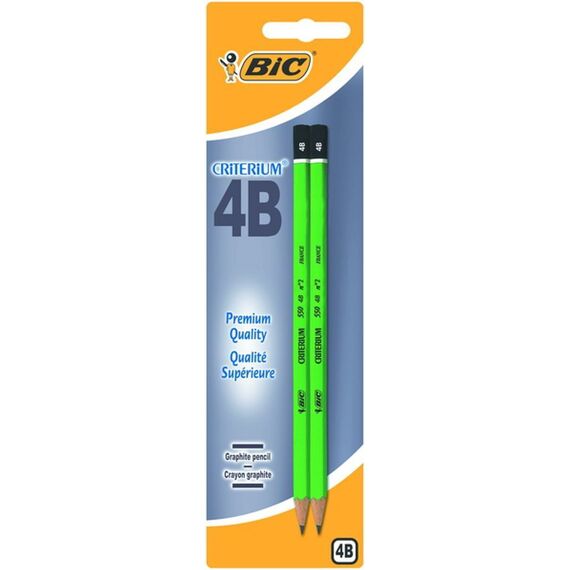 Bic Grafietpotloden Criterium 550 4B 2 Stuks