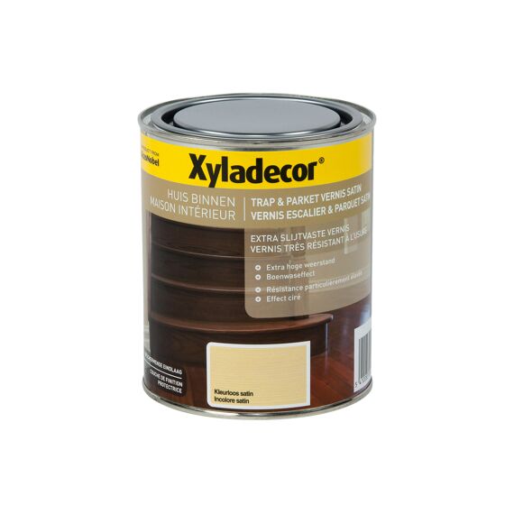 Xyladecor Parket Vernis Extra Protect Satin Kleurloos 0,75 L