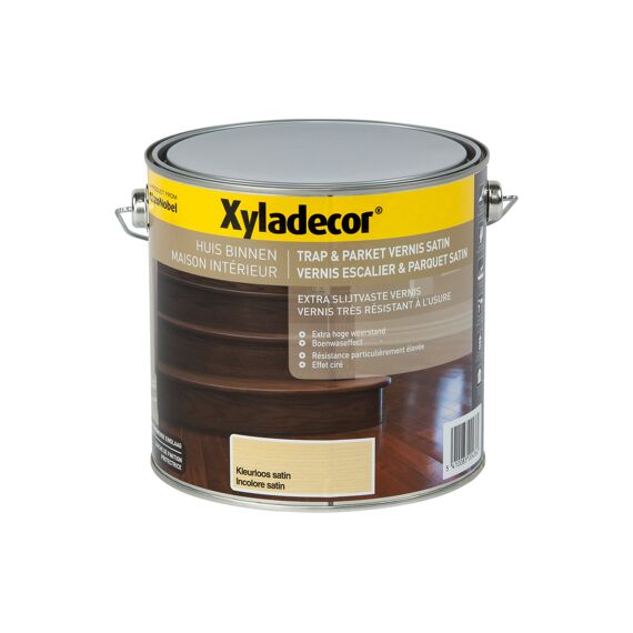 Xyladecor Parket Vernis Extra Protect Satin Kleurloos 2,5 L