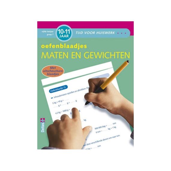 Tijd Voor Huiswerk Oefenbl. Maten En Gewichten (10-11J)