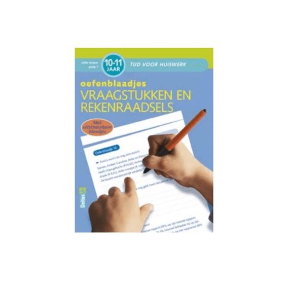 Tijd Voor Huiswerk Oefenbl. Vraagstukken (10-11J)
