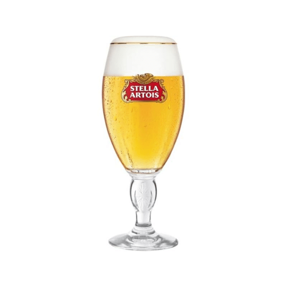 Merkbierglas Stella Artois Glas Op Voet 25 Cl